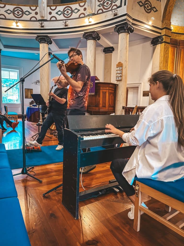 Konzert des Rock Quartet in der English Church