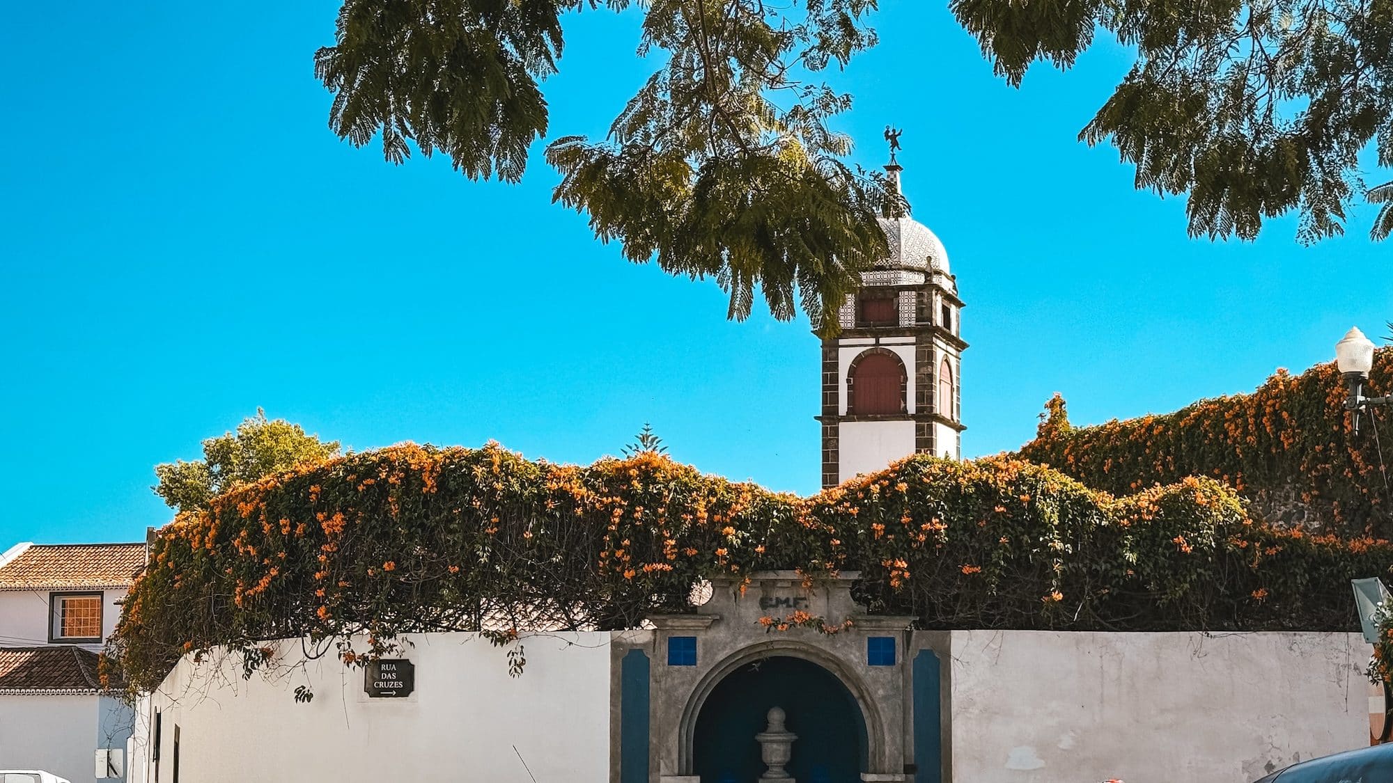 Blick auf das Kloster in Funchal