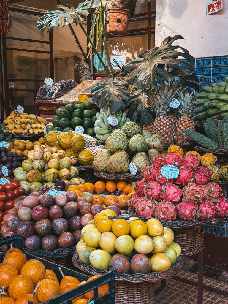 Obst von Madeira