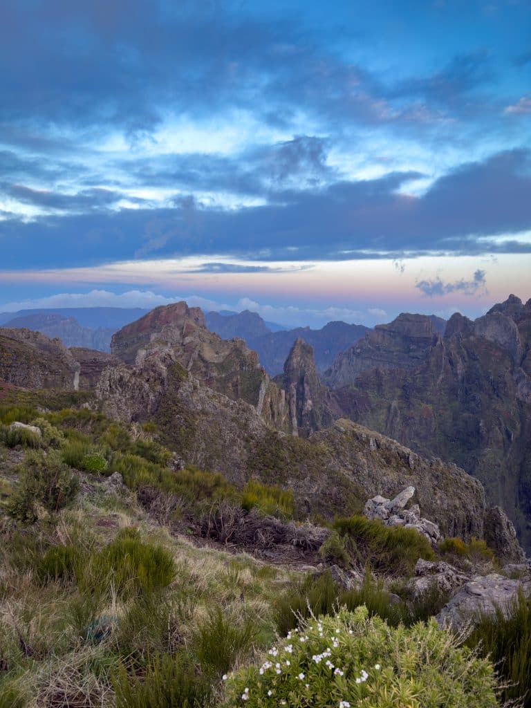 Sonnenaufgang auf dem Pico do Arieiro