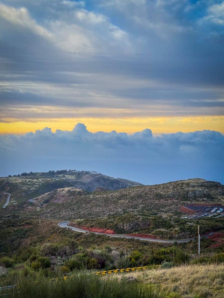 Sonnenaufgang auf dem Pico do Arieiro