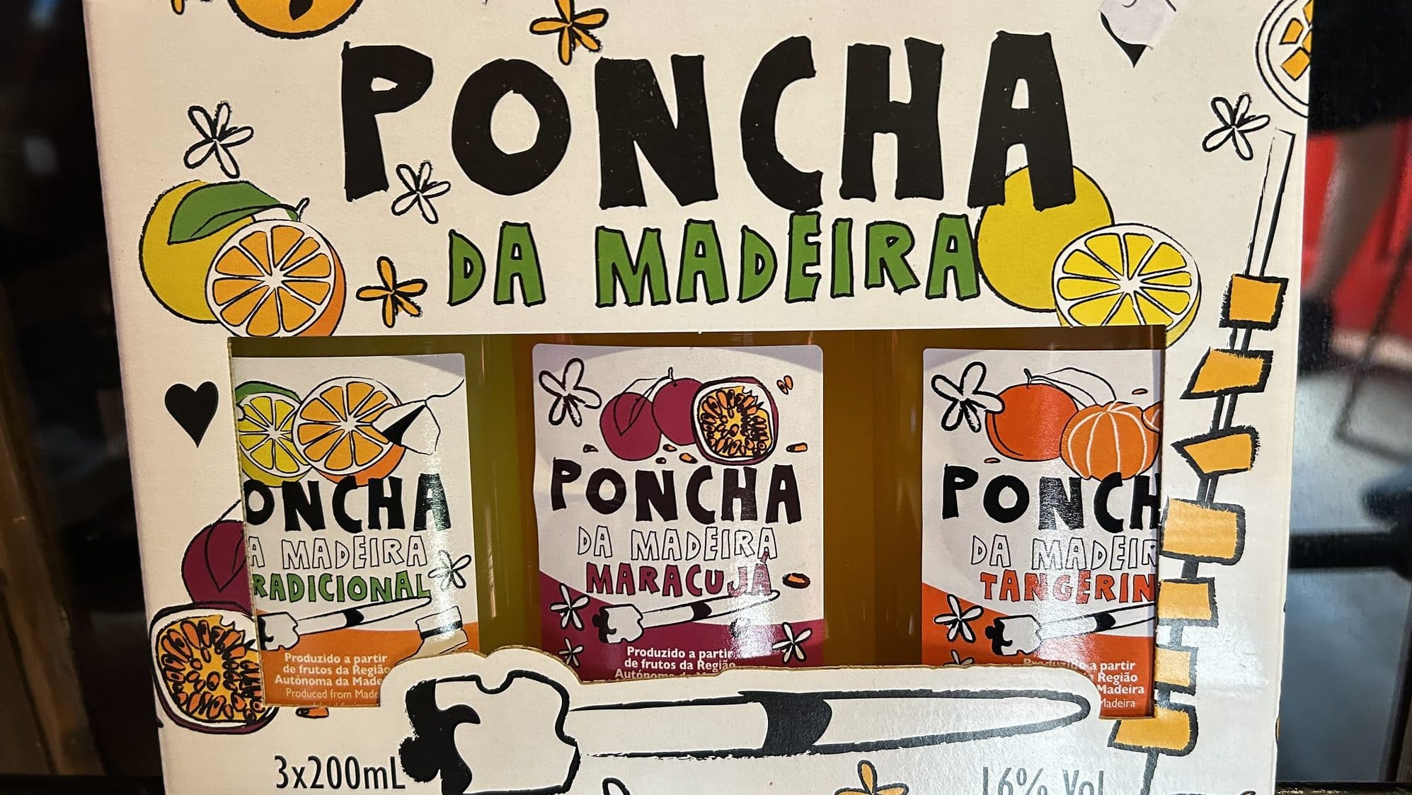 Poncha in der Flasche