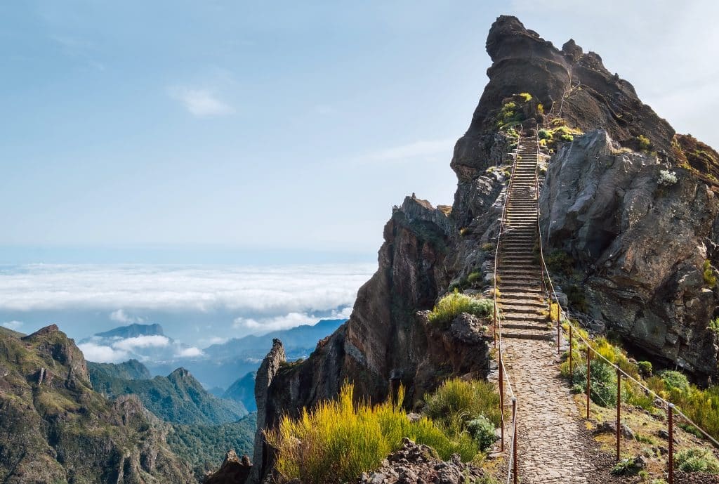 Treppe in den Himmel – Pico Ruivo