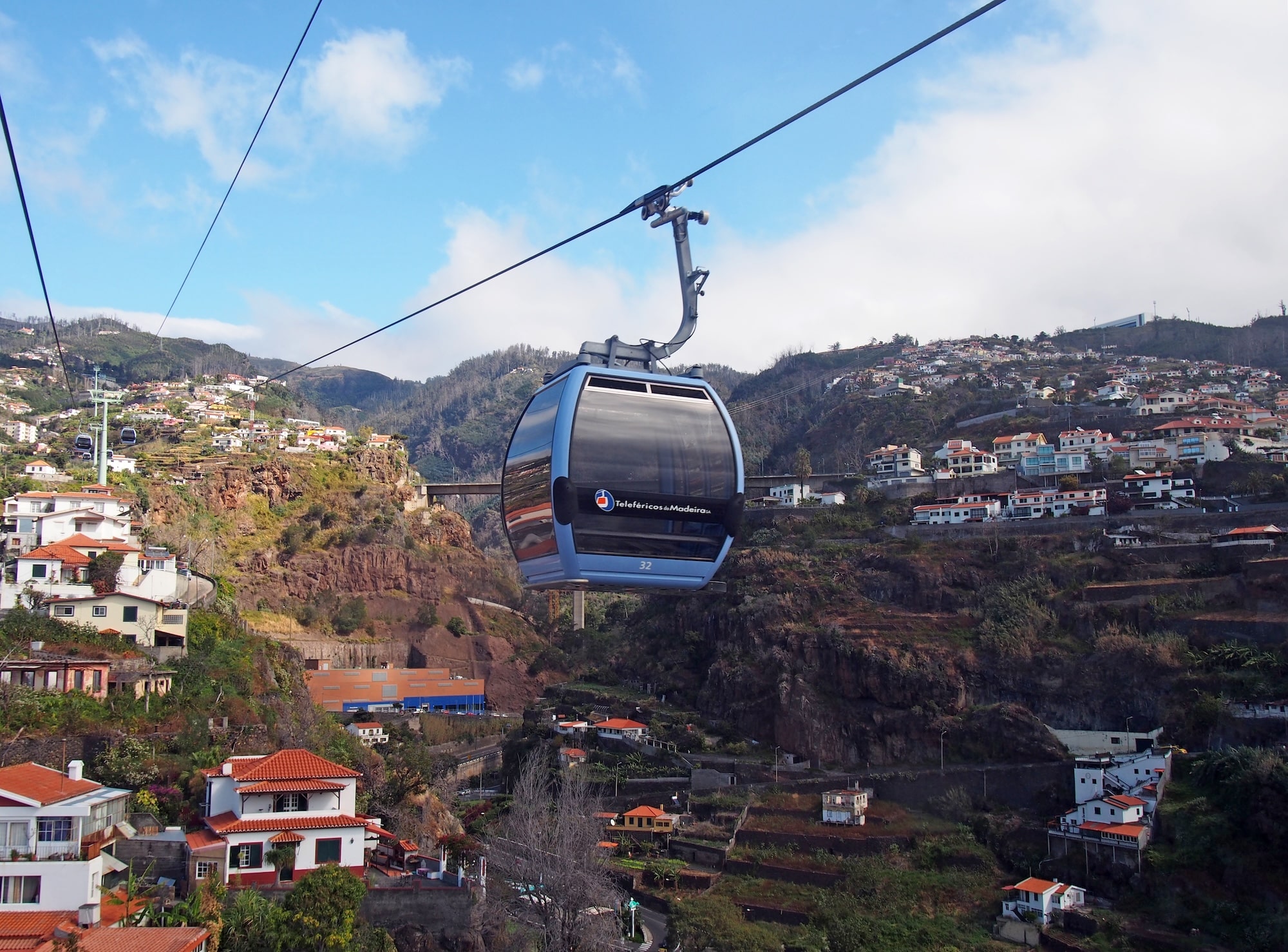 Seilbahn von Funchal nach Monte