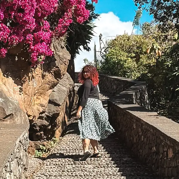 Ewelina Podrez-Siama in Funchal, Madeira